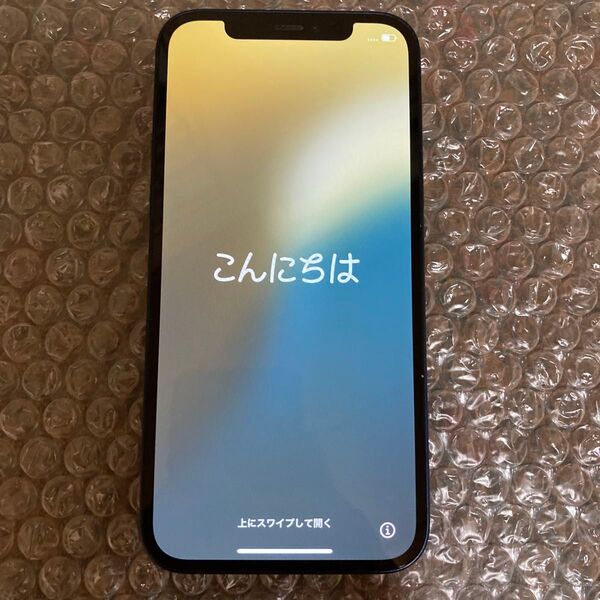 iPhone12 128GB SIMロック解除済み ブルー Softbank バッテリー76%