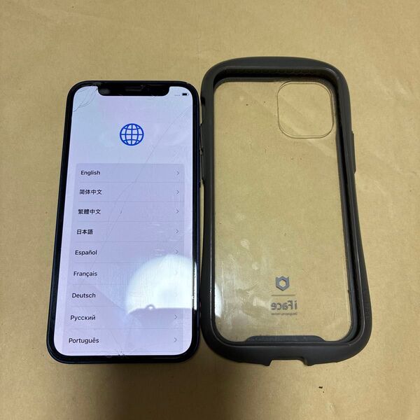 iPhone12mini 128GB SIMフリー 本体 iFaceケース付属