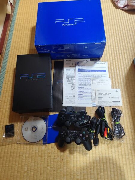 PS2本体 コントローラー2つ
