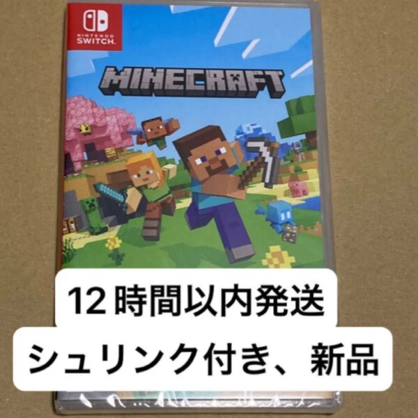 新品 シュリンク付き Nintendo Switch Minecraft