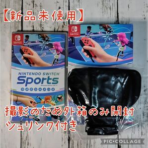 ■新品未使用【ニンテンドー】Nintendo Switch Sports、ニンテンドー スイッチ スポーツ、レッグバンド付き