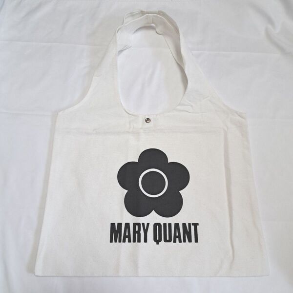 MARY QUANT マリークワント トートバッグ エコバッグ 新品 ノベルティ ホワイト