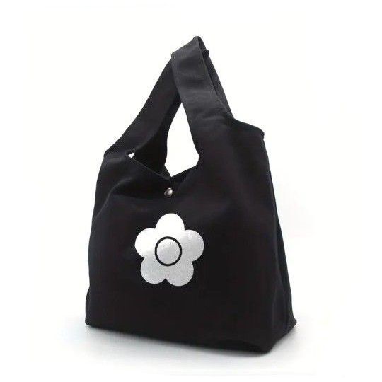 MARY QUANT マリークワント エコバッグ トートバッグ 非売品 ノベルティ 黒 新品