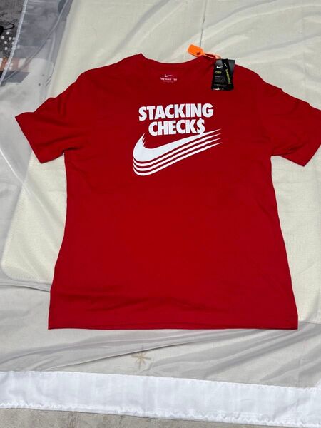 【未使用】Nike DRI-FIT XXL Tシャツ 赤 ドライフィット