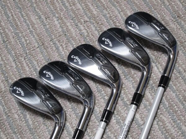 Callaway キャロウェイ エピック EPIC MAX FAST レディース アイアン 5本セット #7~9、PW、AW 新品