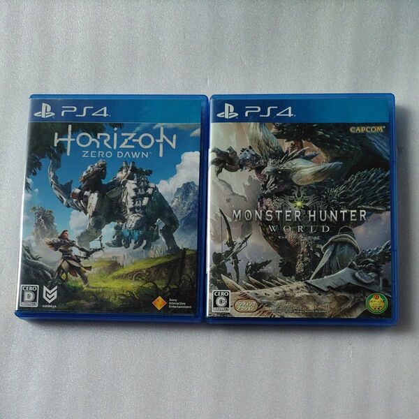 【PS4】 Horizon Zero Dawn モンスターハンターワールド セット