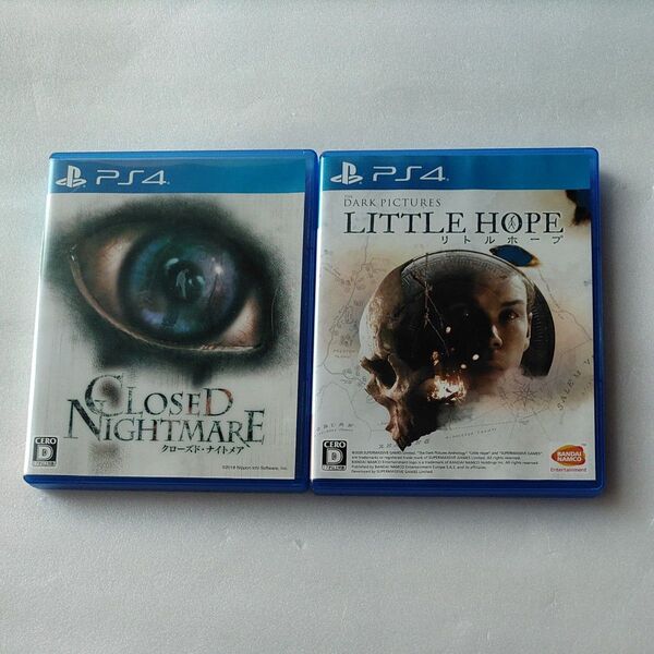 【PS4】 THE DARK PICTURES LITTLE HOPE リトルホープ クローズドナイトメア セット