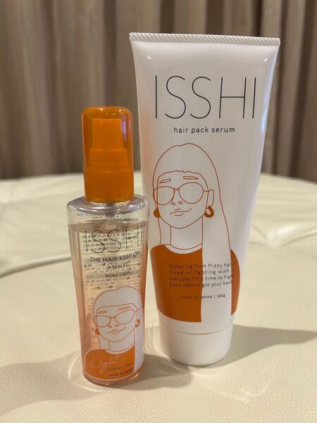 ISSHI/イッシ/ヘアパックセラム/ザヘアキープオイル(モイストライト)