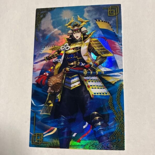 送料込/英傑大戦 絆 北条氏直 SR ホウジョウウジナオ 碧141