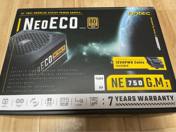 ANTEC NeoECO 750W 80PLUS GOLD 新品未使用 PC電源ユニット