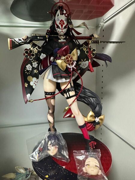 【開封済・箱無】ネオンマックス ブルーアーカイブ ワカモ 1/7 フィギュア
