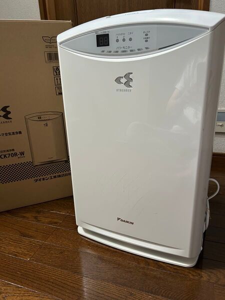 ダイキン DAIKIN MCK70R-W 加湿空気清浄機 ストリーマ