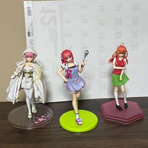五等分の花嫁フィギュア 3点セット