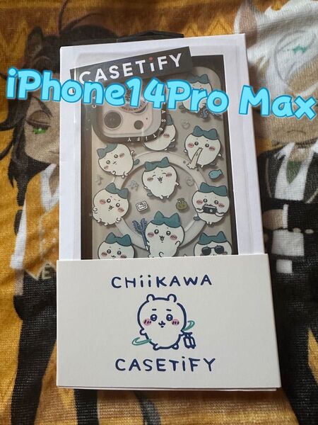 CASETiFY iPhone14Pro Max MagSafe対応 インパクトケース クリアブラック ちいかわ ハチワレ 新品