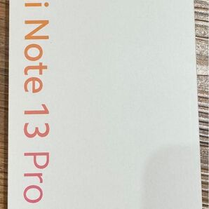 SIMフリー Redmi Note 13 Pro 5G XIG05 オーロラパープル 未使用