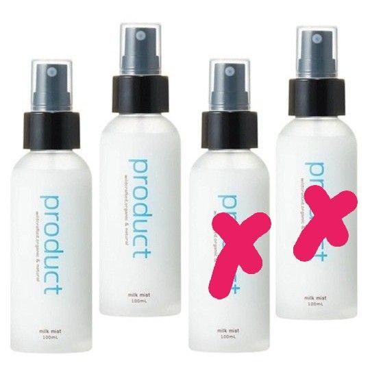 2本product ミルクミスト 100ml ヘア.スキン保湿化粧水