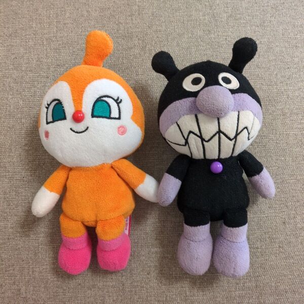 アンパンマン バイキンマン ドキンちゃん ぬいぐるみ