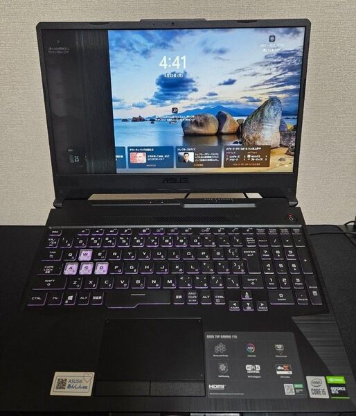 ASUS TUF GAMING F-15 FX506L ゲーミングノートPC ジャンク