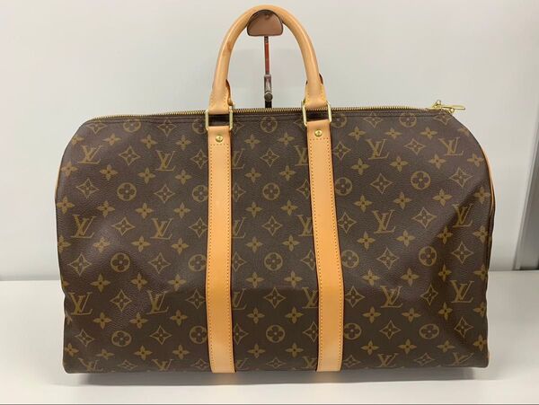☆ブランド品☆ ◆中古品◆ LOUIS VUITTON ルイヴィトン キーポル45 ボストンバッグ レザーモノグラム M41428