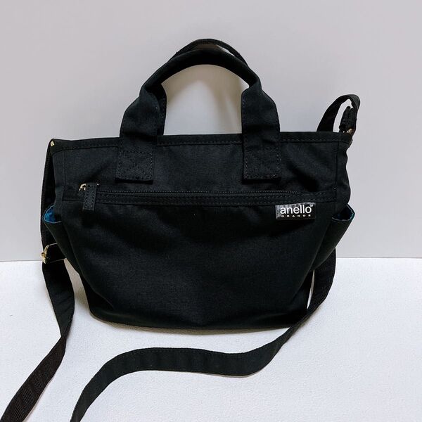 anello アネログランデ ショルダーバッグ 2WAY 黒