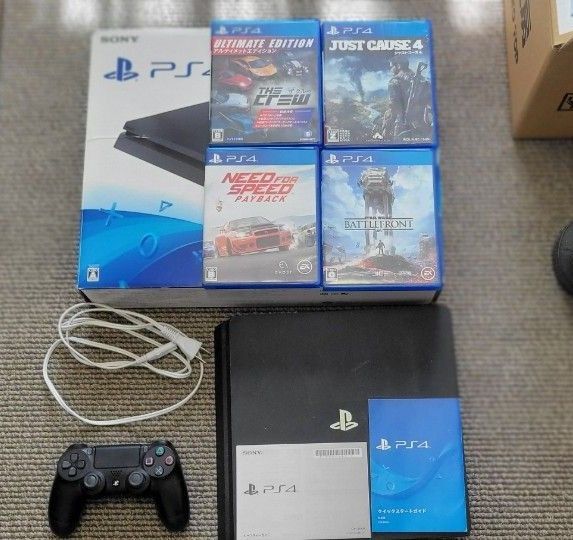 PlayStation4 ジェット・ブラック 500GB CUH-2100AB01 値下げ可能