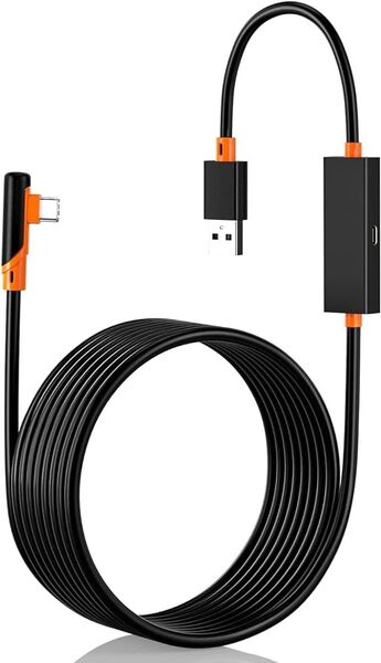 GLONEY VR 5Mリンク ケーブル Oculus Quest 2/Pico4 用のケーブル USB-A