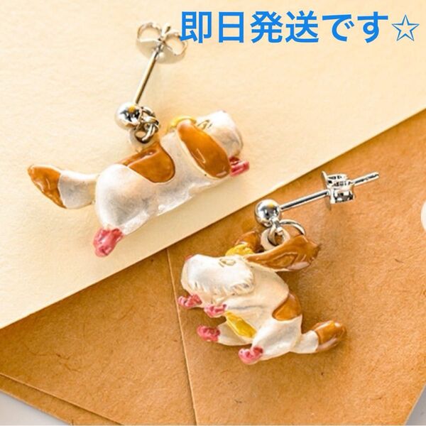 完売 希少 新品ハウルの動く城 ピアス ヒン 【Donguri Closet】ジブリパーク ジブリ美術館 どんぐり共和国さ