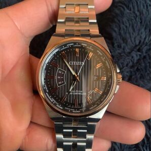 CITIZEN Eco-Drive 電波時計 メンズ