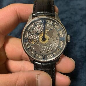 TISSOT chemin des tourelles squelette メンズ 腕時計