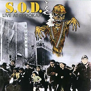 ＊中古CD S.O.D./LIVE AT BUDOKAN 1992年作品 U.S/NY THRASH METAL ANTHRAX NUCLEAR ASSAULT M.O.D C.O.C MOTOR SISTER DEATH ANGEL
