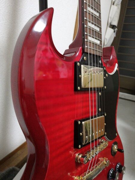 EPIPHONE CUSTOM SHOP 希少エピフォン カスタムショップ 2006年製 フレイムトップ SG LIMITED