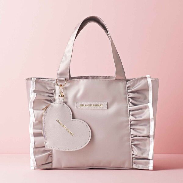 【新品未使用】sweet スウィート 付録 JILL by JILLSTUART フリルトートバッグ&ポーチチャーム