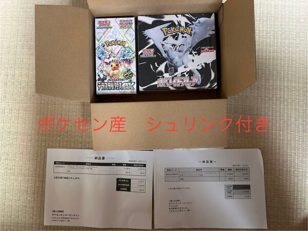 ポケモンカード ホワイトフレア box テラスタルフェスexbox