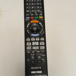 SONY BDリモコン RMT-B012ブラック【ジャンク品】