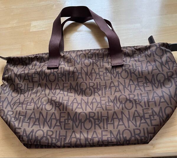 HANAE MORI ブラウンバッグ ナイロン