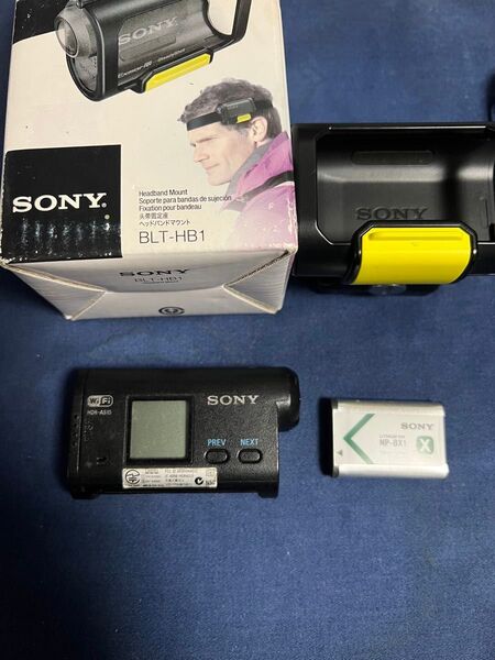 SONY アクションカム HDR-AS15 ジャンク扱い ヘッドマウントケース付