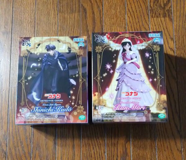 名探偵コナン Xross Link 工藤新一&毛利蘭 フィギュア 2種セット