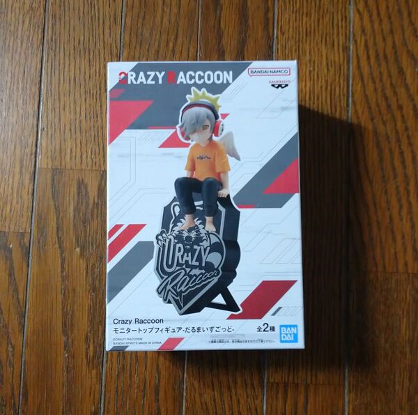 Crazy Raccoon モニタートップフィギュア だるまいずごっど フィギュア 未開封。