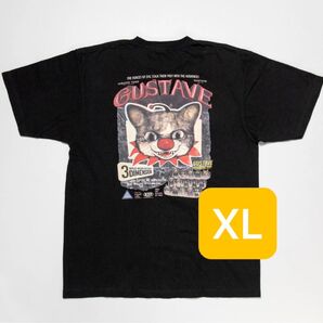 【新品】Tシャツ XLサイズ ギュスターヴ クラウン 黒 ヒグチユウコ ボリス雑貨店