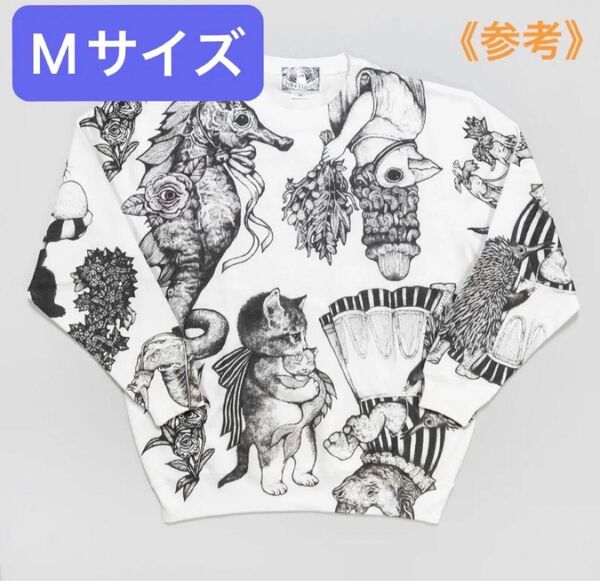 ヒグチユウコ トレーナー Mサイズ PARADE パレード ボリス雑貨店 ホワイト