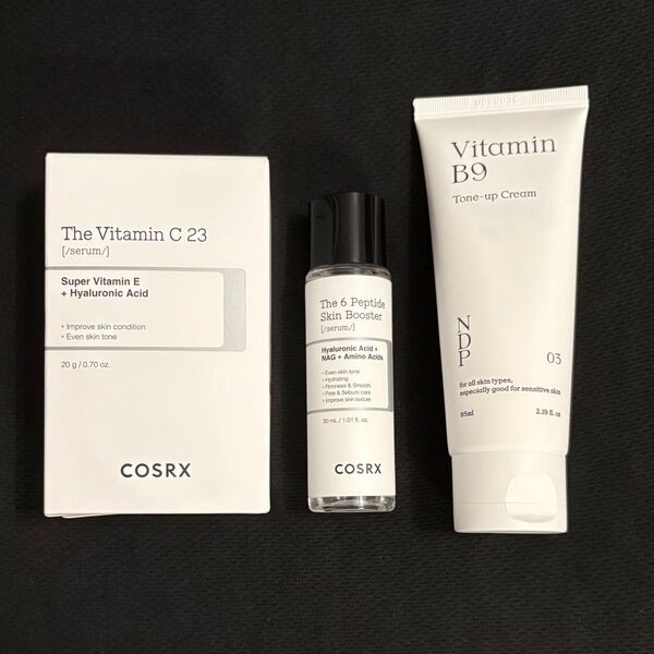 cosrx serum vitamin peptide ndp cream セラム ビタミン ペプチド トーンアップ クリーム