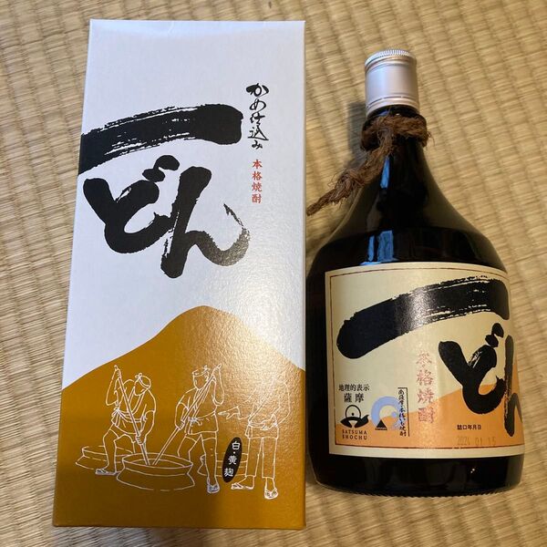 値下げ中! 希少!本格焼酎 一どん 900ml 芋焼酎 プレミア