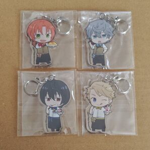 あんスタ アニカフェ アクリルキーホルダー アクキー Knights 月永レオ 瀬名泉 朔間凛月 鳴上嵐
