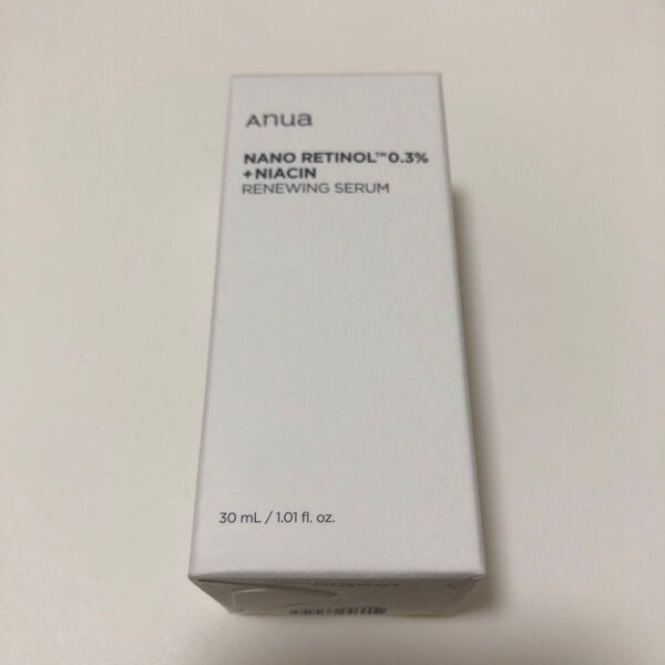 anua アヌア レチノール0.3ナイアシンリニューイングセラム 30ml 美容液 スキンケア 単品 韓国コスメ 正規品