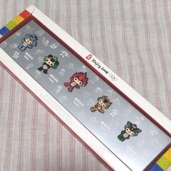 北京オリンピック 2008 ピンバッジ 5個セット 未使用