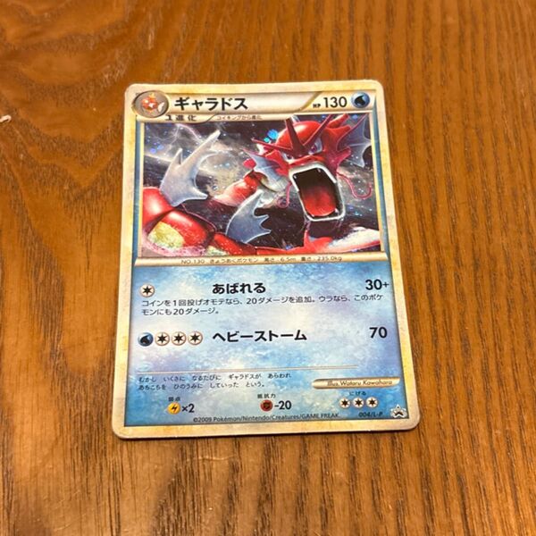 ポケモンカード ギャラドス 色違い プロモ 004/L-P 2009 ポケカ