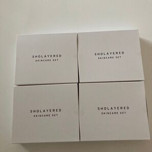 ショーレイヤードスキンケアセット×4セット