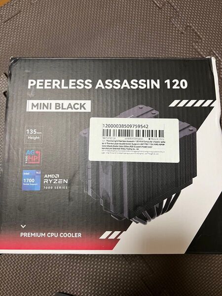 Thermalright PA120 MINI CPU クーラー ブラック