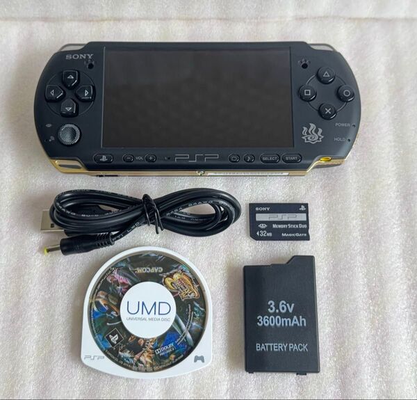 美品 PSP-3000MHB ハンターズモデル PlayStation Portable PSP SONY