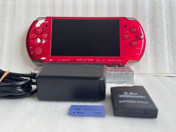 良品 PSP-3000RR プレイステーションポータブル PSP PlayStation Portable SONY